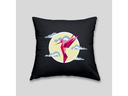 Hummingbird cushion